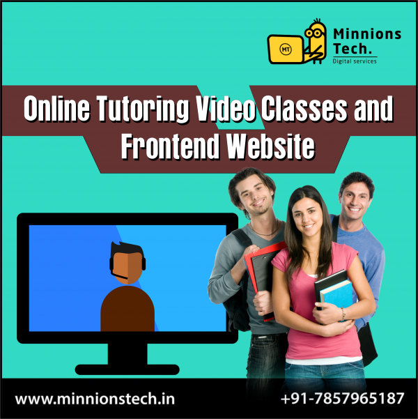 Online Tutoring Video Classes and Frontend Website