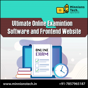 Ultimate Online Examintion Software and Frontend Website